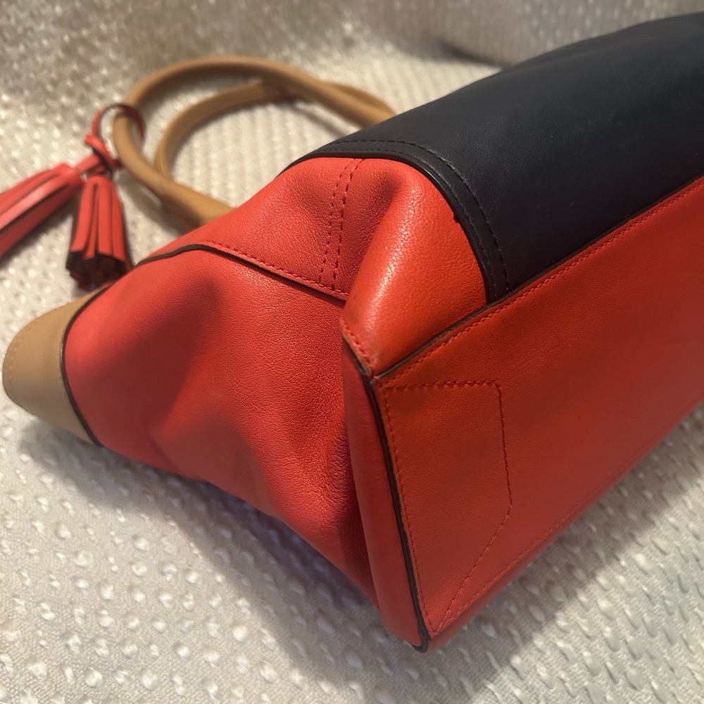 Authentic COACH Candace Color-block Satchel - Picture 4 of 10